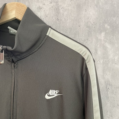 00s ナイキ　NIKE vintage 古着　ナイロン　トラックジャケット　メッシュ　フルジップ　ハイネック　ビンテージ