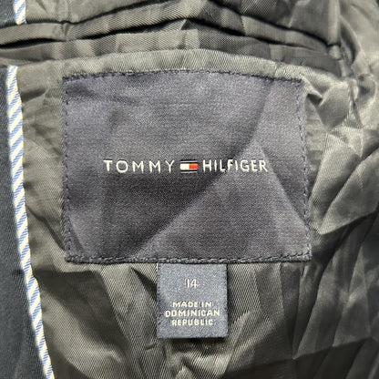 00s vintage 古着　ビンテージ　トミーヒルフィガー　TOMMYHILFIGER 　テーラードジャケット　モード　ストライプ