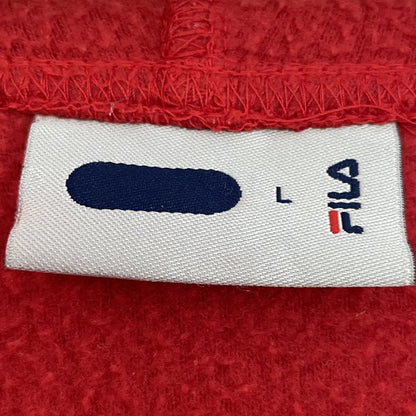 00s vintage　古着　ビンテージ　フィラ　FILA 　フリース　単色　フルジップ　フーディー