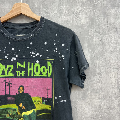 Boyz'n the Hood ボーイズ'ン・ザ・フッド オフィシャル 半袖Ｔシャツ ブリーチ加工 ホンジャラス製 Sサイズ