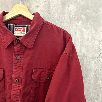 00s vintage Wrangler ラングラー　長袖　コットンシャツ　古着　3XL オールド　old