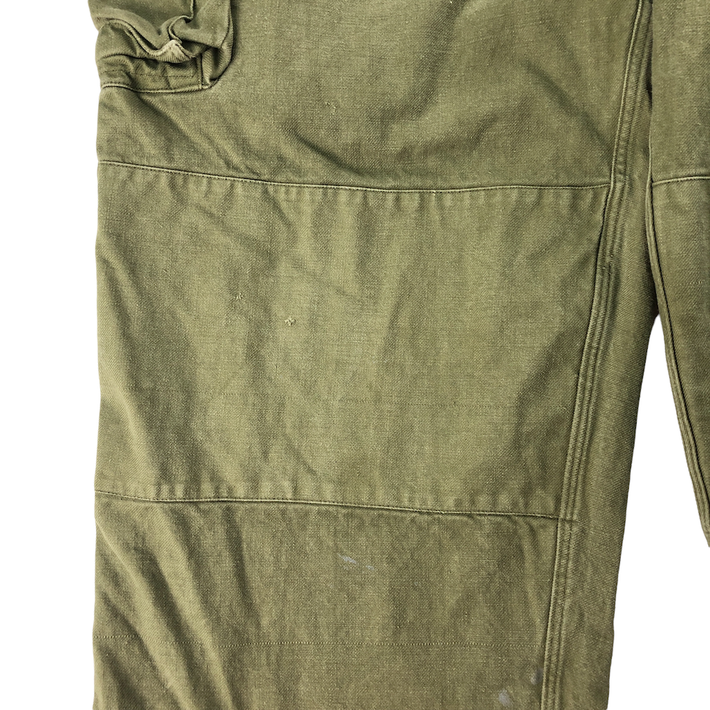 50s vintage M-47前期 French Army フランス軍 実物 ミリタリーパンツ カーゴパンツ 比翼ボタン