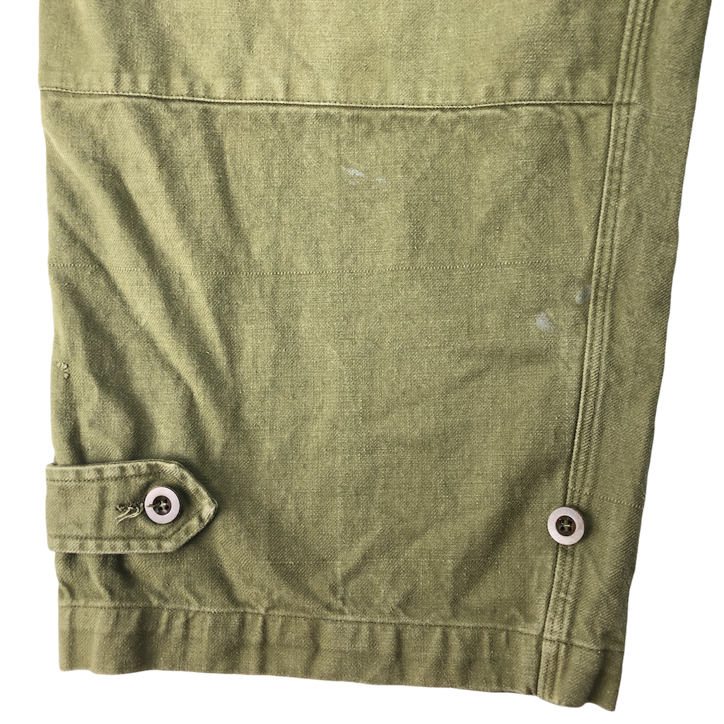 50s vintage M-47前期 French Army フランス軍 実物 ミリタリーパンツ カーゴパンツ 比翼ボタン
