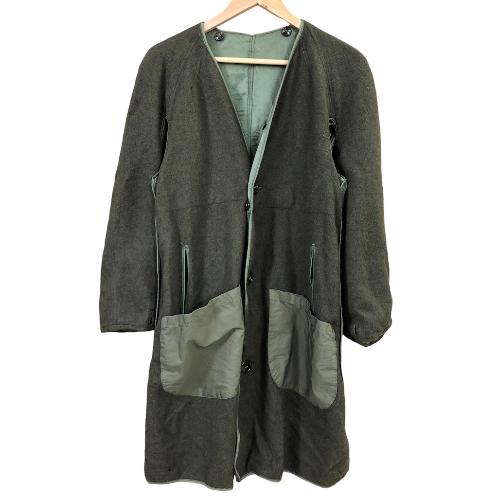 50s vintage U.S.ARMY オーバーコート トレンチコート ライナー付 S-R 米軍 ミリタリー