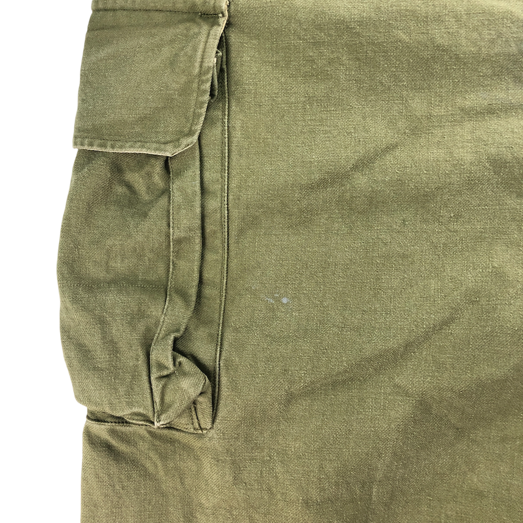 50s vintage M-47前期 French Army フランス軍 実物 ミリタリーパンツ カーゴパンツ 比翼ボタン