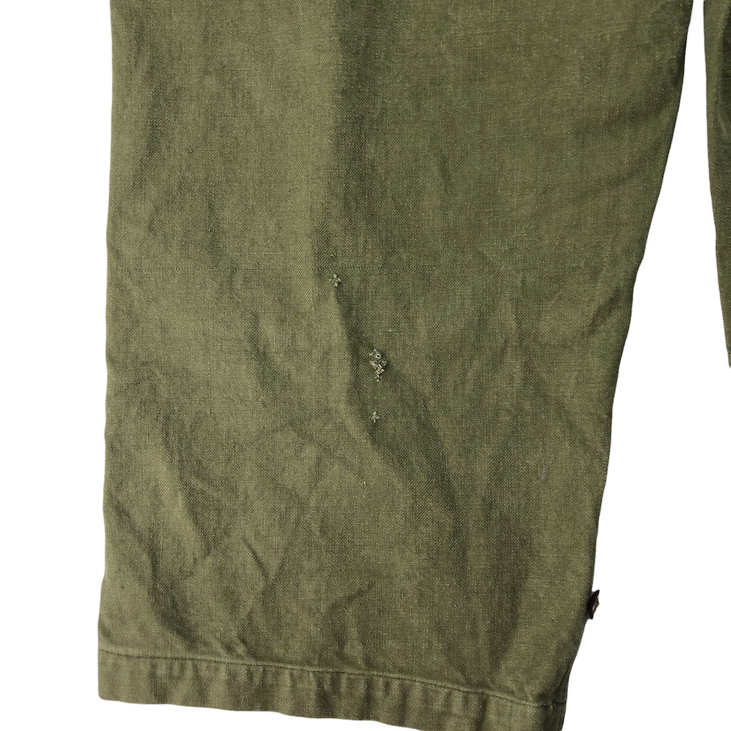 50s vintage M-47前期 French Army フランス軍 実物 ミリタリーパンツ カーゴパンツ 比翼ボタン