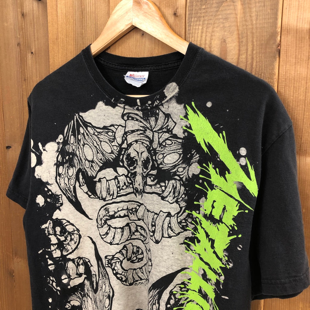 08' METALLICA PUSHEAD メタリカ バンドTシャツ バンT 半袖 カットソー ヘヴィメタル コピーライト付