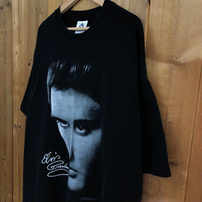 00s vintage USA製 ALSTYLE APPAREL アルスタイルアパレル Elvis Presley エルヴィスプレスリー プリントTシャツ 半袖 カットソー コットン ロック 2001年